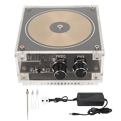Gearwell Plasma -Lautsprecher, Bluetooth -Musikspule mit berührbarem Bogengenerator für drahtloses Getriebe, Coil Audio Experiment Kit von Gearwell