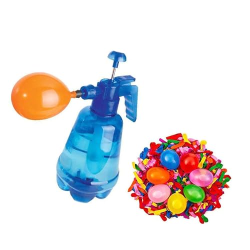Füllen Sie Wasserballondruckkits 100pcs Luftballons Kinderparty Essentielle Zufällige Farbe Luftballonpumpen von Geavonyg