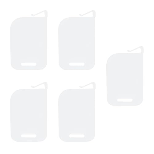 Geavonyg 5pcs Kunststoff Trading Card Box Schalldämpfer Clip Card Spacer Speicherklassifizierung Barrier Platte Clip Storage Partition Board Partition Board Box Teiler von Geavonyg