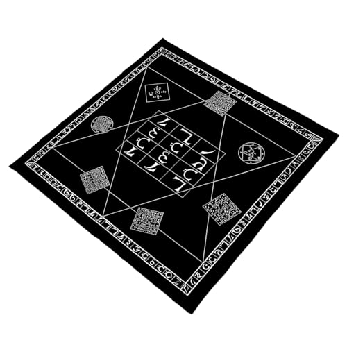 Geavonyg Stoff Wahrsagungsmatte Mit Spröden Mustern 50x50 cm 60x60 75x75 Güter Wasserdicht von Geavonyg