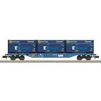 MiniTrix 18434 N Containdertragwagen der GATX MiniTrix 18434 N Containdertragwagen der GATX von Gebr. Märklin & Cie. GmbH