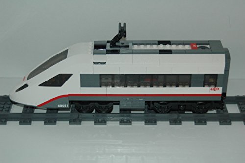 Ersatz für Lego System Lego RC Eisenbahn TRAIN 60051 Lok Ice Triebwagen inkl. Power F. ENGINE KOMPATIBEL MIT LEGO RC System von Gebrauchte Bausteine