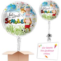 Ballongruß Ballon Einschulung "Viel Spaß in der Schule" mit Heliumfüllung Ballongruß Ballon Einschulung "Viel Spaß in der Schule" mit Heliumfüllung von Geburtstagsfee
