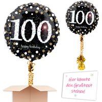 Ballongruß zum 100. Geburtstag verschicken oder überbringen von Geburtstagsfee