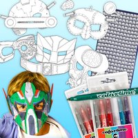 Bastelset "Weltraum-Masken", für 6 Kids Bastelset "Weltraum-Masken", für 6 Kids von Geburtstagsfee