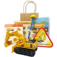 Baustelle Geschenkset, 7-tlg. mit Baggerauto, Sticker, Tattoos uvm. Baustelle Geschenkset, 7-tlg. mit Baggerauto, Sticker, Tattoos uvm. von Geburtstagsfee