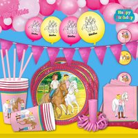 Bibi und Tina - Mottopartyset XL, 128-teilig