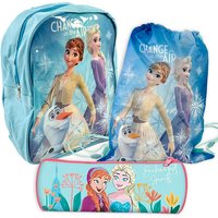 Frozen Einschulungs-Geschenkset, 3-teilig, Rucksack, Turnbeutel und Federmappe Frozen Einschulungs-Geschenkset, 3-teilig, Rucksack, Turnbeutel und Federmappe von Geburtstagsfee