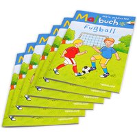 Fußball Malbücher im 6er Set, 32 Seiten, 27,9cm x 20 cm Fußball Malbücher im 6er Set, 32 Seiten, 27,9cm x 20 cm von Geburtstagsfee