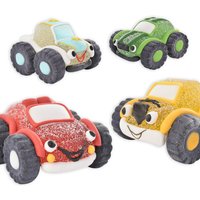 Geländewagen Zuckerfiguren Set, 4 Stück aus Zucker & Gelee Geländewagen Zuckerfiguren Set, 4 Stück aus Zucker & Gelee von Geburtstagsfee