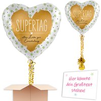Inkl. Helium Ballon Schuleinführung Super Tag - Alles Liebe zur Einschulung Inkl. Helium Ballon Schuleinführung Super Tag - Alles Liebe zur Einschulung von Geburtstagsfee