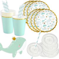 Kleiner Wal Basic Set, 50-teilig für 6 Kinder von Geburtstagsfee