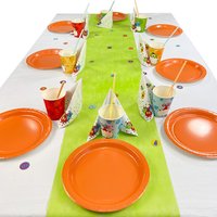 „Monster“ Tischdeko Set bis 8 Gäste, 48-teilig „Monster“ Tischdeko Set bis 8 Gäste, 48-teilig von Geburtstagsfee