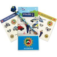 Polizei Mitgebselset, 5-teilig für 1 Kind von Geburtstagsfee