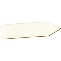 Richtungspfleil Holz zum Basteln, Bemalen, Dekorieren Form 2 16x6cm von Geburtstagsfee