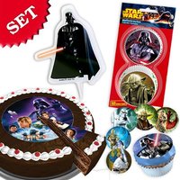 Star Wars Fooddeko im Set 64 -tlg. von Geburtstagsfee