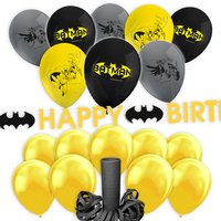XL Raumdekoset Batman, 20-tlg. XL Raumdekoset Batman, 20-tlg. von Geburtstagsfee