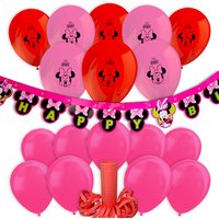 XL Raumdekoset Minnie Maus, 20-tlg. XL Raumdekoset Minnie Maus, 20-tlg. von Geburtstagsfee