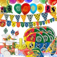 XL Tisch- und Raumdekoset Harry Potter für 8 Kinder, 83-teilig XL Tisch- und Raumdekoset Harry Potter für 8 Kinder, 83-teilig von Geburtstagsfee