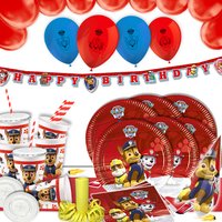 XL Tisch- und Raumdekoset Paw Patrol Action, 99-tlg. XL Tisch- und Raumdekoset Paw Patrol Action, 99-tlg. von Geburtstagsfee