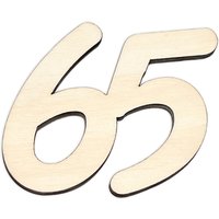 Zahlen aus Holz zum Weiterverarbeiten, Basteln & Bemalen, Größe: 29cm Zahl 65 Zahlen aus Holz zum Weiterverarbeiten, Basteln & Bemalen, Größe: 29cm Zahl 65 von Geburtstagsfee