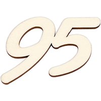 Zahlen aus Holz zum Weiterverarbeiten, Basteln & Bemalen, Größe: 3,5cm Zahl 95 Zahlen aus Holz zum Weiterverarbeiten, Basteln & Bemalen, Größe: 3,5cm Zahl 95 von Geburtstagsfee