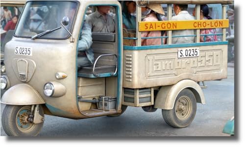 Gecko Models - Modell 60'~70's Vietnam Saigon Shuttle Tricar W/The Driver & Passengers 35gm0111| 1:35 Modellbau Panzer Promo Gecko Models - Modell 60'~70's Vietnam Saigon Shuttle Tricar W/The Driver & Passengers 35gm0111| 1:35 Modellbau Panzer Promo von Gecko Models