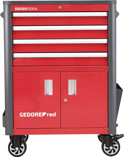 Gedore RED 3301688 Werkstattwagen ABS Kunststoff, Stahlblech Herstellerfarbe: Rot von Gedore RED