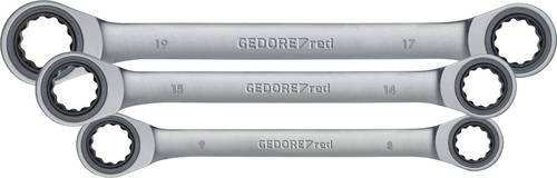 Gedore RED R07405006 3300898 Doppel-Ringratschenschlüssel-Satz 6teilig von Gedore RED