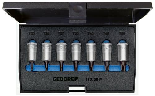 Gedore Steckschlüssel-Bit-Einsatz-Set 3/8  (10 mm) 7teilig 1509926 von Gedore