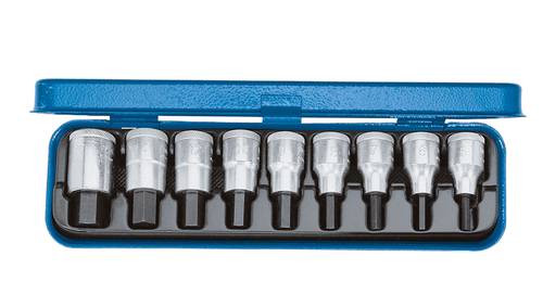 Gedore Steckschlüssel-Bit-Einsatz-Set 1/2  (12.5 mm) 9teilig 6156410 von Gedore