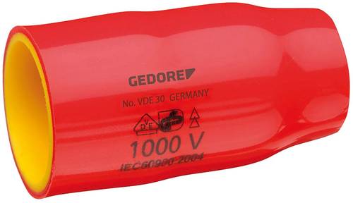 Gedore VDE 30 18 2946491 VDE-Steckschlüsseleinsatz 18mm 3/8  (10 mm) von Gedore