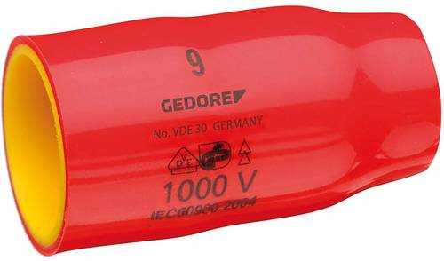 Gedore VDE 30 8 2946394 VDE-Steckschlüsseleinsatz 8mm 3/8  (10 mm) von Gedore
