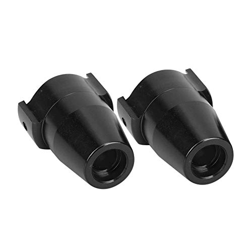 Gedourain Hochwertiges Hinterachse -Adapterzubehör für RGT 136100 1/10 RC Crawler (Schwarz 680040bl) von Gedourain