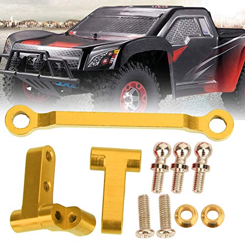 Gedourain RC -Autolenker -Verknüpfung RC Lenkungsverknüpfung Leuchtende Farben für Auto mit 3 (Gold) von Gedourain