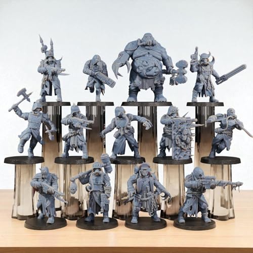 Corrupted Guard 28 mm StationForge Figuren, 13 Stück, unlackiert, ideal für Dungeons & Drachen, Pathfinder und Fantasy-Rollenspiele Corrupted Guard 28 mm StationForge Figuren, 13 Stück, unlackiert, ideal für Dungeons & Drachen, Pathfinder und Fantasy-Rollenspiele von Geek Art Play