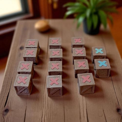 Geek Art Play - Set mit 14 Behältern für Zombicide Brettspiele - Zubehör, kompatibel mit Brettspielen von Geek Art Play