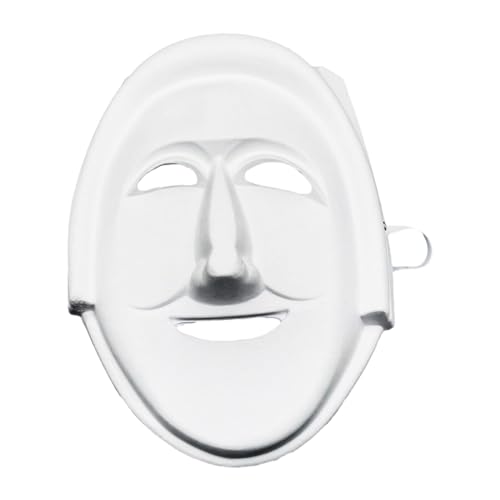 DIY Weiße Papier Maske, Maskerade-Masken Zellstoff Blank zum Bemalen, Überstreichbare Papiermasken für Karneval, Cosplay, Halloween Party von Gefomuofe