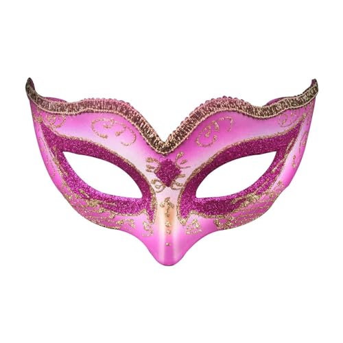 Gefomuofe Maske Maskerade Maske Damen Sexy Augenmasken Venezianische Masken Masquerade Weihnachten Maske Lace Maske Halbes Gesicht Maske für Karneval Party Kostüm Maskenball Frau Mädchen von Gefomuofe