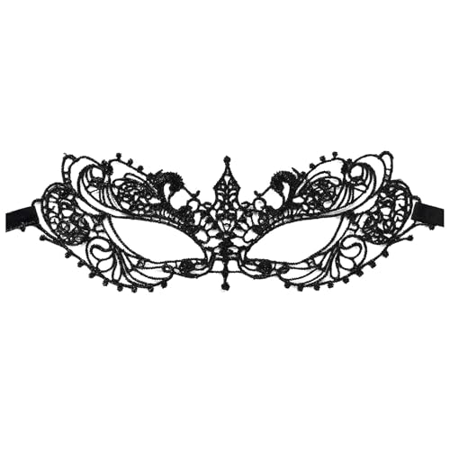 Gefomuofe Maskerade Maske Fasching Verkleidung Masquerade Mask Karneval Dekorationen Spitze Venezianische Masken Vintage Antike Masken Augenmaske Retro für Karneval Fasching Halloween Cosplay von Gefomuofe