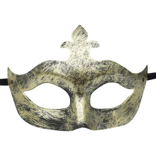 Gefomuofe Maskerade Maske Herren Karneval-Maske Handgefertigte Venezianische Maske Maskerade Augenmaske Römisch Griechisch Herren Venezianische Karneval Fasching Halloween Cosplay Kostüm Gefomuofe Maskerade Maske Herren Karneval-Maske Handgefertigte Venezianische Maske Maskerade Augenmaske Römisch Griechisch Herren Venezianische Karneval Fasching Halloween Cosplay Kostüm von Gefomuofe