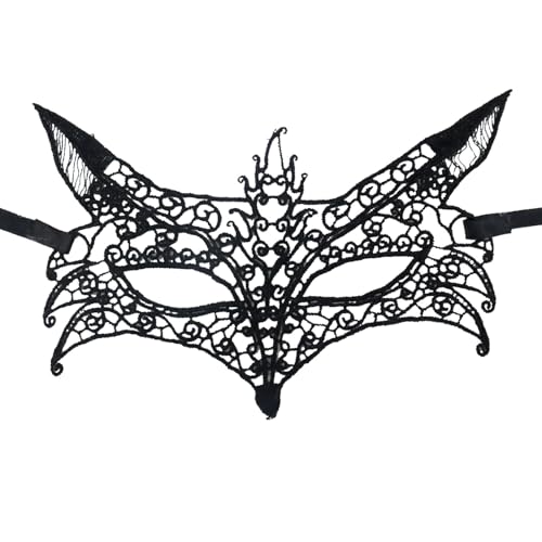 Gefomuofe Maskerade Maske Karneval-Maske Karneval Dekorationen Spitze Venezianische Masken Römisch Griechisch Herren Venezianische Halloween Kostüm Kleid Dekoration Zubehör von Gefomuofe