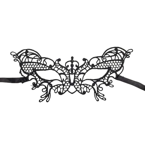 Gefomuofe Maskerade Maske Karneval-Maske Karneval Dekorationen Spitze Venezianische Masken Römisch Griechisch Herren Venezianische Halloween Kostüm Kleid Dekoration Zubehör von Gefomuofe