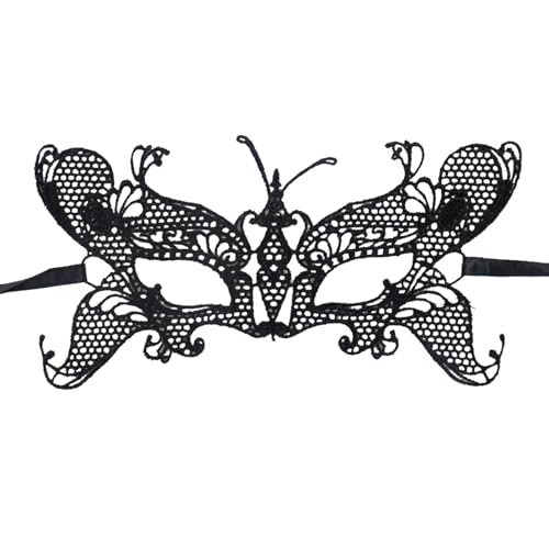 Gefomuofe Maskerade Maske Karneval-Maske Karneval Dekorationen Spitze Venezianische Masken Römisch Griechisch Herren Venezianische Halloween Kostüm Kleid Dekoration Zubehör von Gefomuofe