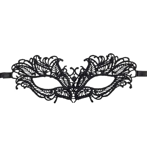 Gefomuofe Maskerade Maske Karneval-Maske Karneval Dekorationen Spitze Venezianische Masken Römisch Griechisch Herren Venezianische Halloween Kostüm Kleid Dekoration Zubehör von Gefomuofe