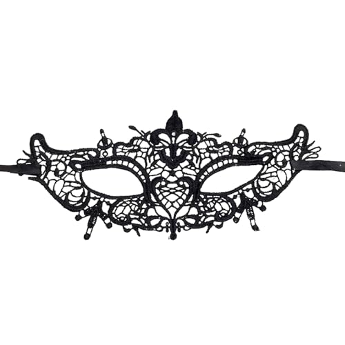 Gefomuofe Maskerade Maske Karneval-Maske Karneval Dekorationen Spitze Venezianische Masken Römisch Griechisch Herren Venezianische Halloween Kostüm Kleid Dekoration Zubehör von Gefomuofe