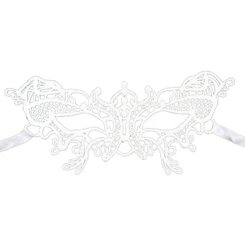Gefomuofe Maskerade Maske Vintage-Halloween-Kostüm Karneval-Maske Karneval Dekorationen Venezianische Masken Strass Metall Filigrane venezianische Maske für Karneval Fasching Halloween Cosplay von Gefomuofe