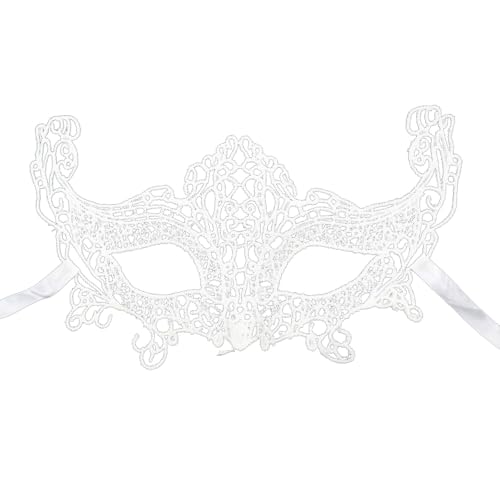 Gefomuofe Maskerade Maske Vintage-Halloween-Kostüm Karneval-Maske Karneval Dekorationen Venezianische Masken Strass Metall Filigrane venezianische Maske für Karneval Fasching Halloween Cosplay von Gefomuofe