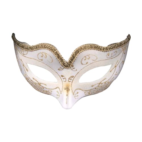Gefomuofe Venezianische Maske Damen Herren Fasching Verkleidung Masquerade Mask Handgefertigte Venezianische Maske Maskerade Augenmaske Strass Metall Filigrane venezianische Maske Augenmaske Gefomuofe Venezianische Maske Damen Herren Fasching Verkleidung Masquerade Mask Handgefertigte Venezianische Maske Maskerade Augenmaske Strass Metall Filigrane venezianische Maske Augenmaske von Gefomuofe