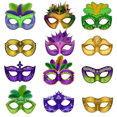 Gefomuofe Venezianische Maske Damen Herren Fasching Verkleidung Masquerade Mask Handgefertigte Venezianische Maske Maskerade Augenmaske Vintage Antike Masken Augenmaske Retro Augenmaske Gefomuofe Venezianische Maske Damen Herren Fasching Verkleidung Masquerade Mask Handgefertigte Venezianische Maske Maskerade Augenmaske Vintage Antike Masken Augenmaske Retro Augenmaske von Gefomuofe